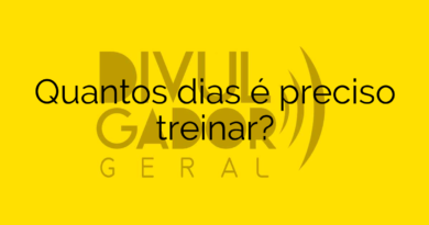 Quantos dias é preciso treinar?