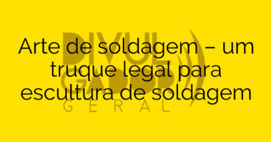 Arte de soldagem – um truque legal para escultura de soldagem