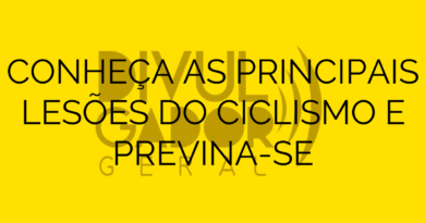 CONHEÇA AS PRINCIPAIS LESÕES DO CICLISMO E PREVINA-SE