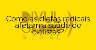 Como as dietas radicais afetam a saúde de ciclistas?