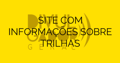 SITE COM INFORMAÇÕES SOBRE TRILHAS